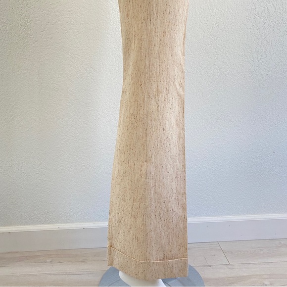 The wright beige wide leg pants - Picture 2 of 15